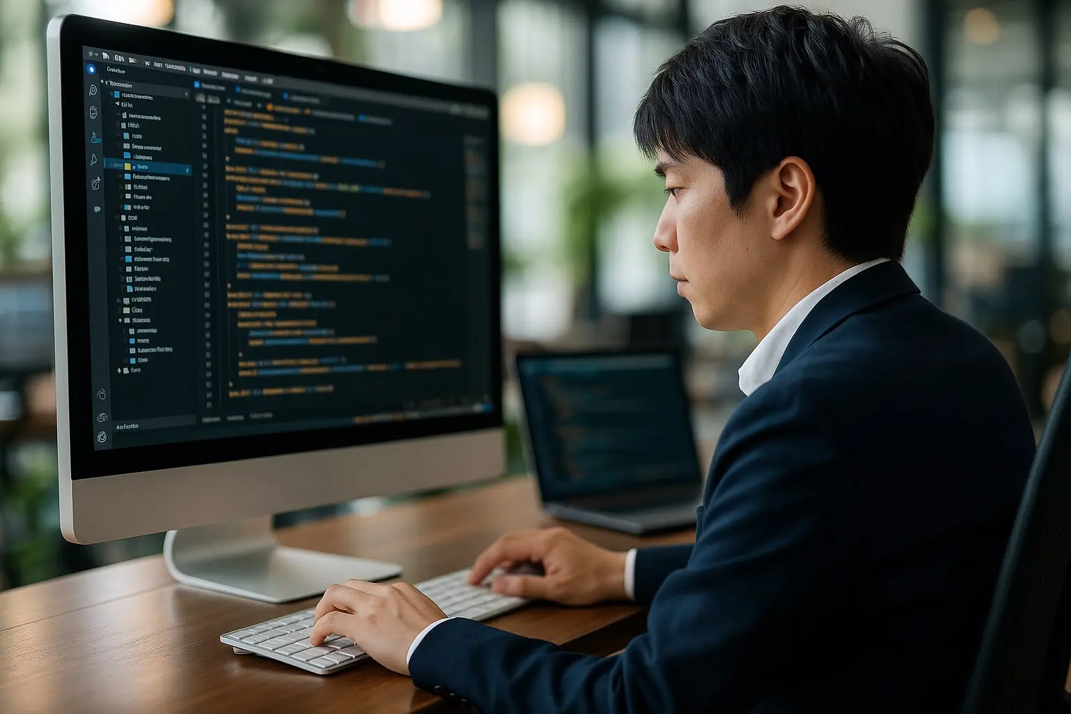 Ryo is working on a website